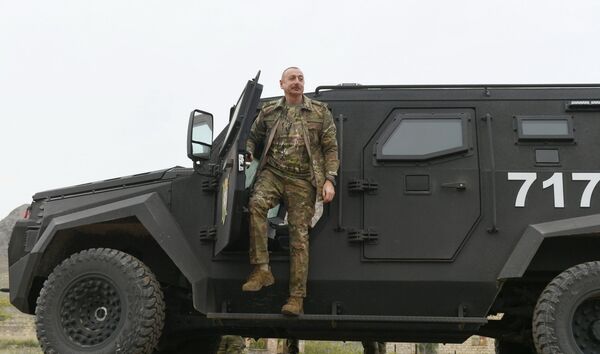 Karabakh Conflict: Azerbaijani President Aliyev Opens Up About Planned Military Operation in Agdam Karabakh Conflict: Azerbaijani President Aliyev Opens Up About Planned Military Operation in Agdam - Sputnik International