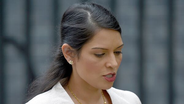 Priti Patel, now Britain's interior minister, leaves after a cabinet meeting in Downing Street in central London, Britain June 27, 2016.  - Sputnik International