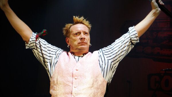 A photo of ex-Sex Pistols' Frontman Johnny Rotten Taken on October 5, 2008 titled 'John Lydon says London is over, it's over'  - Sputnik International