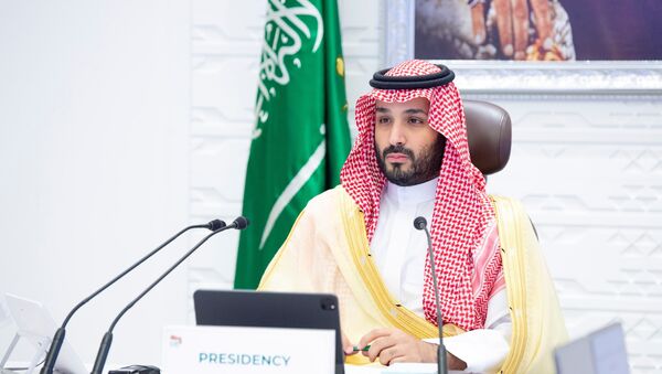 Saudi Crown Prince Mohammed bin Salman chairs final session of the 15th annual G20 Leaders' Summit in Riyadh, Saudi Arabia, November 22, 2020 - Sputnik International