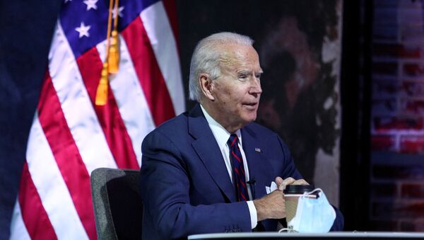 Joe Biden receives a national security briefing in Wilmington, Delaware, U.S., November 17, 2020 - Sputnik International