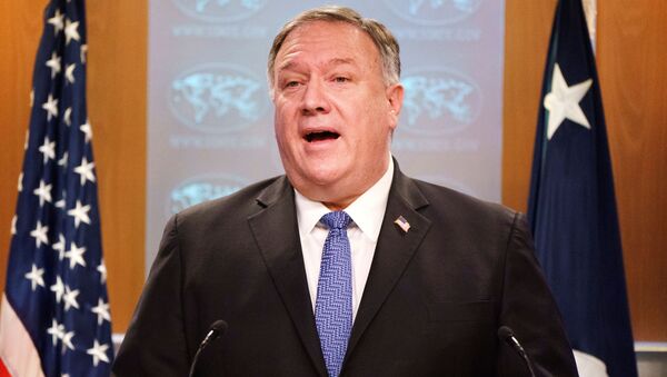 U.S. Secretary of State Mike Pompeo speaks during a briefing to the media at the State Department in Washington, U.S., November 10, 2020. - Sputnik International