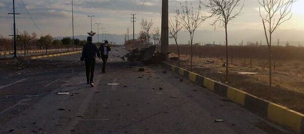 A view shows the site of the attack that killed prominent Iranian scientist Mohsen Fakhrizadeh, outside Tehran, Iran, 27 November 2020. A view shows the site of the attack that killed prominent Iranian scientist Mohsen Fakhrizadeh, outside Tehran, Iran, 27 November 2020. - Sputnik International
