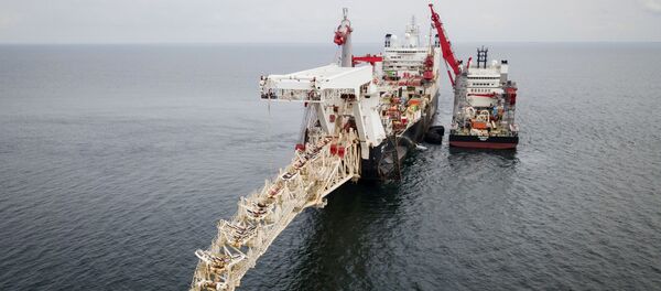 Nord Stream 2 gas pipeline installation - Sputnik International