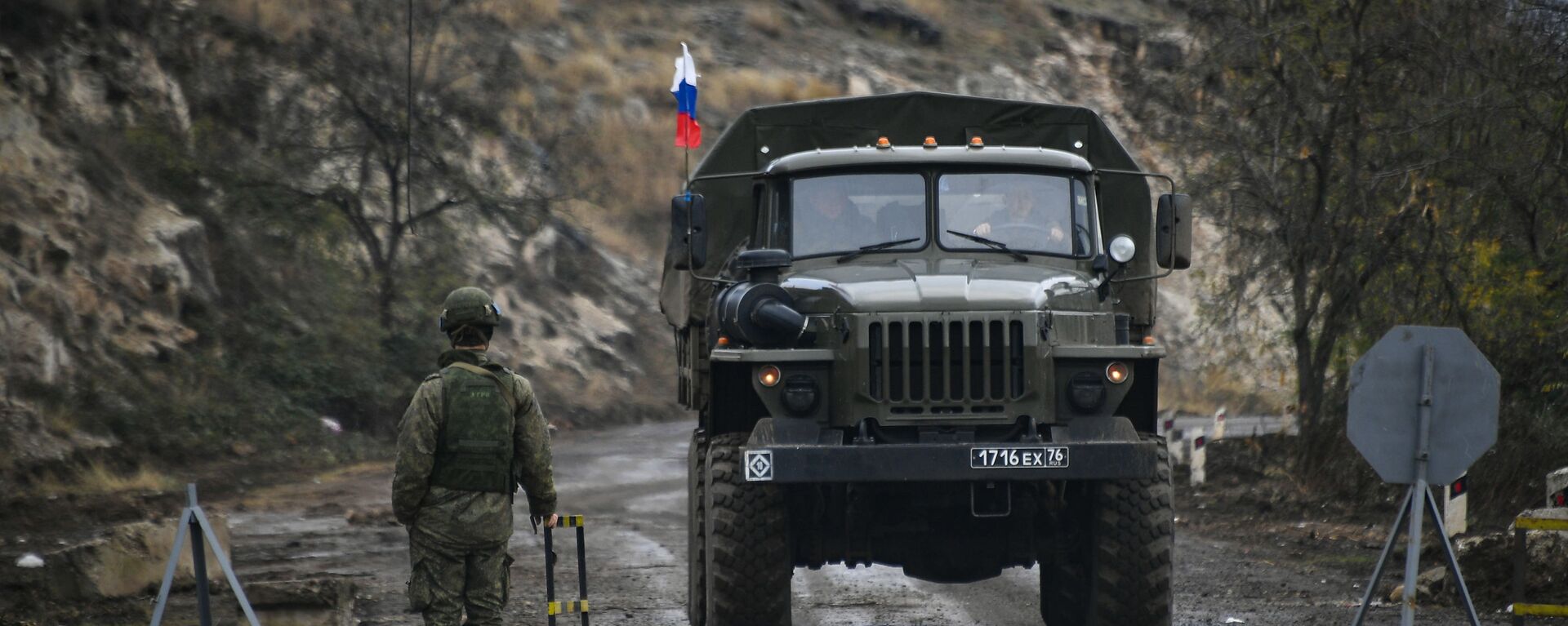 Russian peacekeeper in Nagorno-Karabakh - Sputnik International, 1920, 20.09.2023