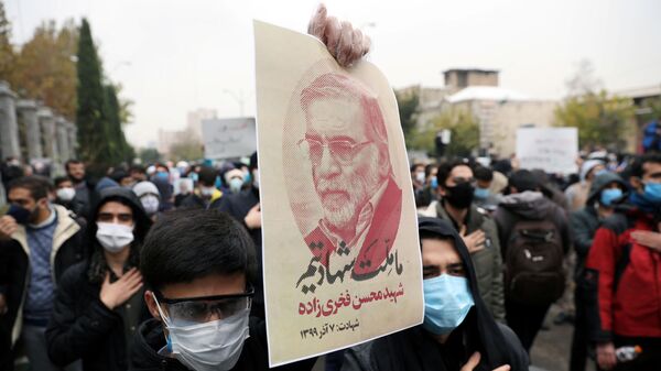 Anger in Iran over killing of Iran's top nuclear scientist - Sputnik International