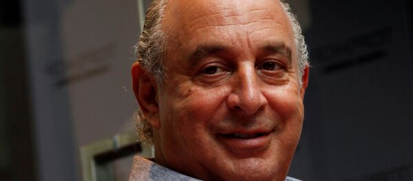 Sir Philip Green, owner of the Arcadia retail chain Sir Philip Green, owner of the Arcadia retail chain - Sputnik International