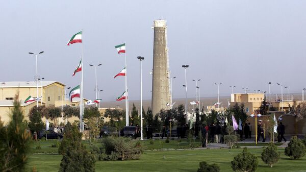 Iran's nuclear enrichment facility in Natanz in 300 kms 186 (miles) south of capital Tehran, Iran (File) - Sputnik International