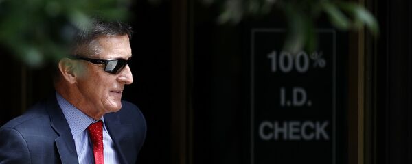 Michael Flynn, President Donald Trump's former national security adviser, departs a federal courthouse after a hearing, Monday, June 24, 2019, in Washington - Sputnik International