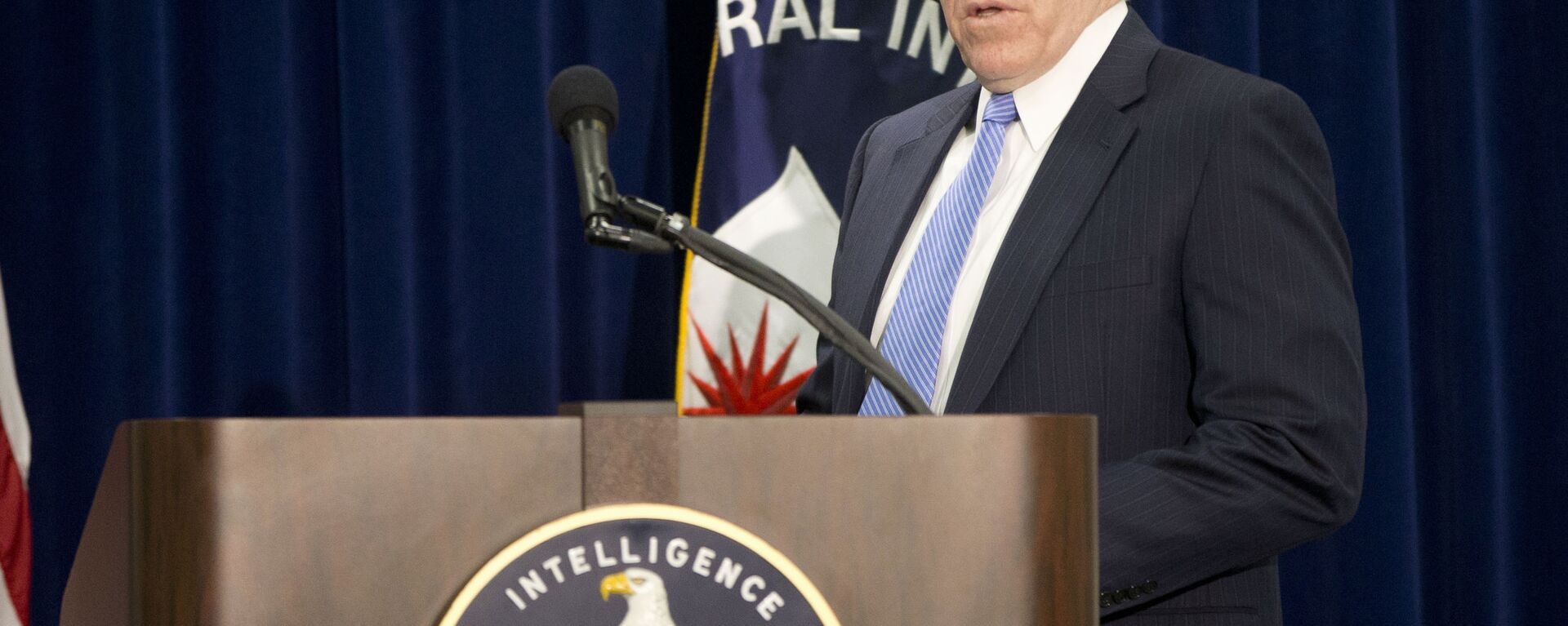 Central Intelligence Director (CIA) Director John Brennan walks to his podium to begin a news conference at CIA Headquarters in Langley, Va., Thursday, Dec. 11, 2014 - Sputnik International, 1920, 15.04.2023