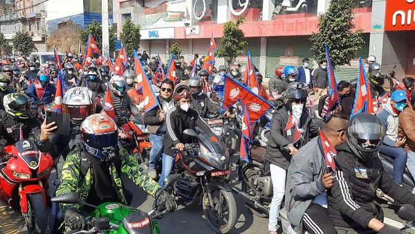 Nepal protest calling for monarchy restoration, Hindu state - Sputnik International