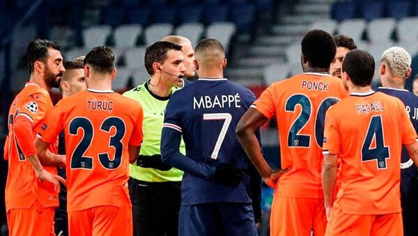 The final UEFA Champions League group phase match between Paris Saint-Germain and Istanbul Basaksehir on Tuesday, December 8, Paris, France - Sputnik International