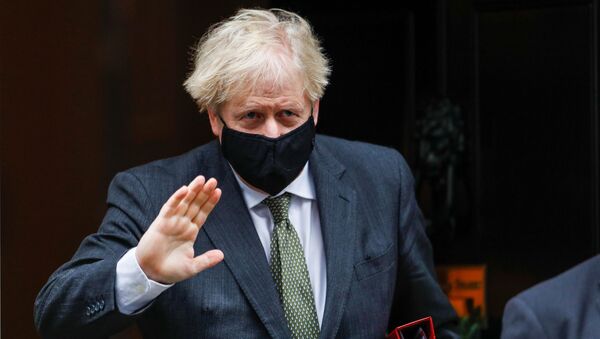 Britain's Prime Minister Boris Johnson leaves Downing Street in London - Sputnik International