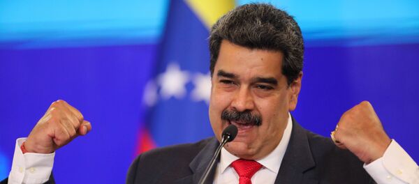 Venezuelan President Nicolas Maduro holds a press conference in Caracas Venezuelan President Nicolas Maduro holds a press conference in Caracas - Sputnik International