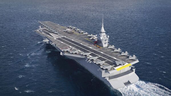 A handout image shows the 11th carrier-vessel in the French Navy designed by Naval Group, released by French Ministry of Armed Forces, France, December 8, 2020. - Sputnik International