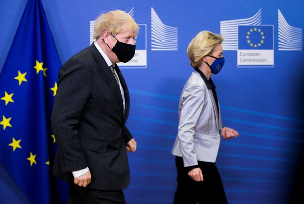 Brexit: Johnson, Von der Leyen Set to Continue Talks as Rumours Swirl of 80% Chance of Failure Brexit: Johnson, Von der Leyen Set to Continue Talks as Rumours Swirl of 80% Chance of Failure - Sputnik International