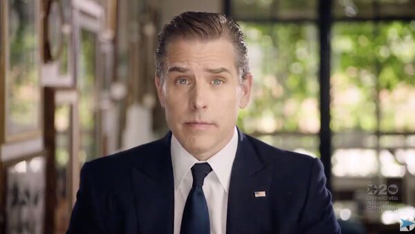 This video grab made on August 20, 2020 from the online broadcast of the Democratic National Convention, being held virtually amid the novel coronavirus pandemic, shows former vice-president and Democratic presidential nominee Joe Biden's son Hunter Biden speaking during the last day of the convention.  - Sputnik International