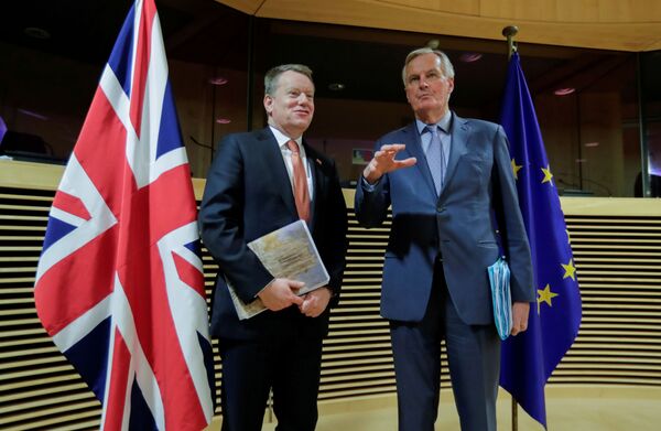 Brexit: Johnson, Von der Leyen Set to Continue Talks as Rumours Swirl of 80% Chance of Failure Brexit: Johnson, Von der Leyen Set to Continue Talks as Rumours Swirl of 80% Chance of Failure - Sputnik International