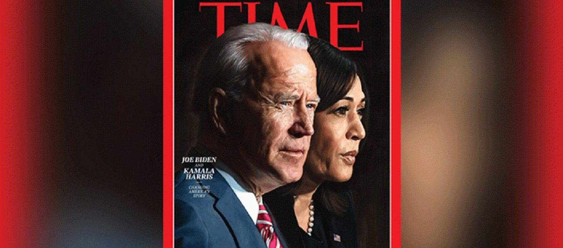 Time Magazine's Person of the Year 2020 cover featuring President-elect Joe Biden and Vice President-elect Kamala Harris - Sputnik International, 1920, 13.06.2021