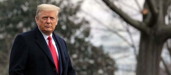 U.S. President Donald Trump departs on travel to West Point, New York from the South Lawn at the White House in Washington, U.S., December 12, 2020. U.S. President Donald Trump departs on travel to West Point, New York from the South Lawn at the White House in Washington, U.S., December 12, 2020. - Sputnik International
