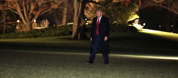 U.S. President Donald Trump walks as he arrives from travel to West Point, New York, on the South Lawn at the White House in Washington, U.S., December 12, 2020. - Sputnik International