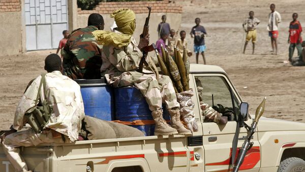 Chadian troops patrol the streets (File) - Sputnik International