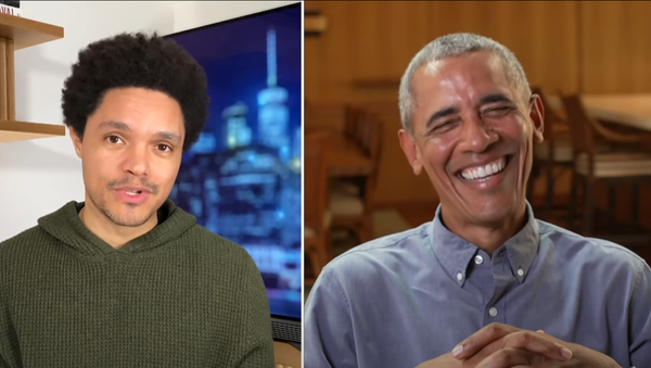 Barack Obama speaks on The Daily Show with Trevor Noah. - Sputnik International