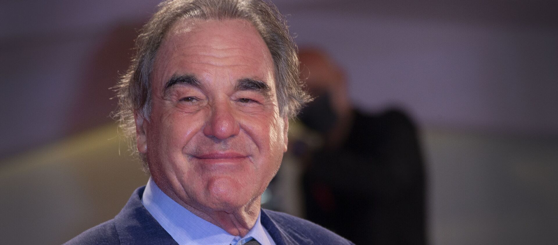 Oliver Stone poses for photographers upon arrival at the premiere of the film 'Miss Marx' during the 77th edition of the Venice Film Festival in Venice, Italy, Saturday, Sept. 5, 2020.  - Sputnik International, 1920, 15.12.2020