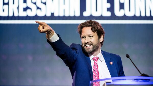 Rep. Joe Cunningham (D-SC) addresses the crowd at the 2019 South Carolina Democratic Party State Convention on June 22, 2019 in Columbia, South Carolina. - Sputnik International