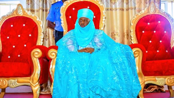 Alhaji Sanusi Muhammad Asha Emir of the Kaura Namoda area in the northern Nigerian state of Zamfara. - Sputnik International