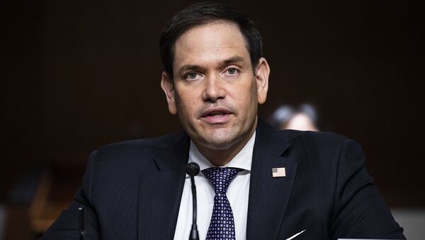 Sen. Marco Rubio (R-FL) speaks during a Senate Judiciary Subcommittee on Border Security and Immigration hearing on Capitol Hill on December 16, 2020 in Washington, DC - Sputnik International