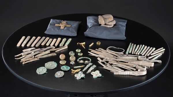 The Galloway Hoard has been acquired by National Museums Scotland  - Sputnik International