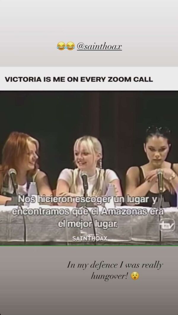 'Really Hungover': Victoria Beckham Reveals Truth Behind Her Dramatic Exit from Spice Girls Presser 'Really Hungover': Victoria Beckham Reveals Truth Behind Her Dramatic Exit from Spice Girls Presser - Sputnik International