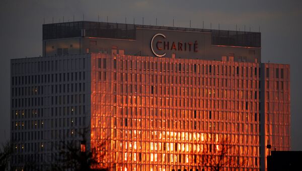 A sunrise view of Charite hospital in Berlin, Germany, December 8, 2020. - Sputnik International