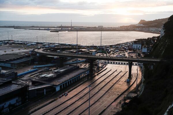 COVID: Blocking Thousands of Lorries at UK Border 'Caused Carnage,' Stranded Truckers Say COVID: Blocking Thousands of Lorries at UK Border 'Caused Carnage,' Stranded Truckers Say - Sputnik International