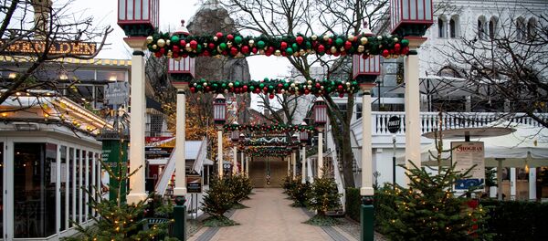 Tivoli Gardens closes for Christmas and the rest of the year due to the spread of the coronavirus disease (COVID-19), in Copenhagen, Denmark December 9, 2020. - Sputnik International