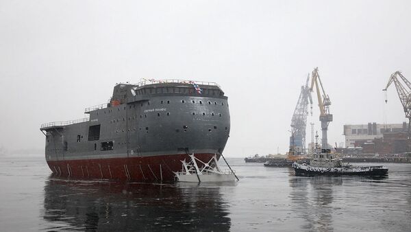 Russia North Pole Platform Ship - Sputnik International