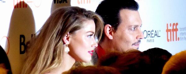 Amber Heard and Johnny Depp - Sputnik International