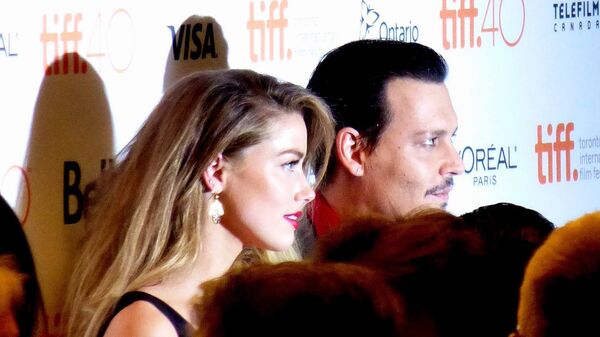 Amber Heard and Johnny Depp - Sputnik International