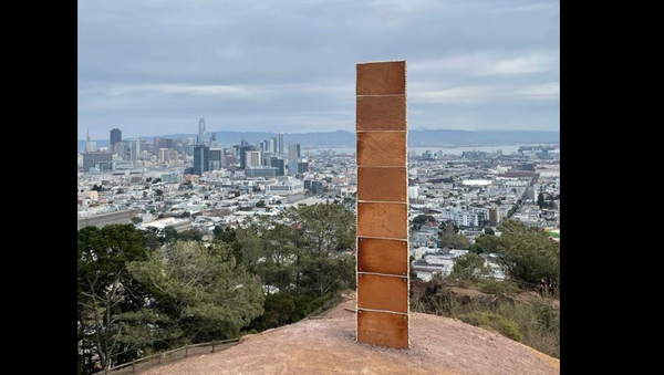 New monolith appears in San Francisco - Sputnik International