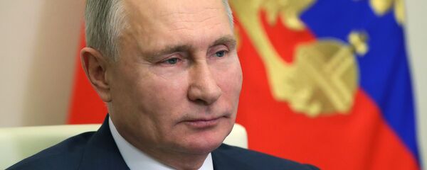 Russian President V. Putin congratulated members of the Russian government on the coming New Year - Sputnik International