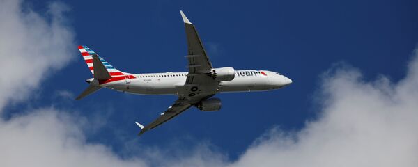 American Airlines flight 718, the first U.S. Boeing 737 MAX commercial flight since regulators lifted a 20-month grounding in November, takes off from Miami, Florida, U.S. December 29, 2020. American Airlines flight 718, the first U.S. Boeing 737 MAX commercial flight since regulators lifted a 20-month grounding in November, takes off from Miami, Florida, U.S. December 29, 2020. - Sputnik International