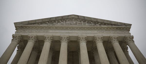 The United States Supreme Court during a rain storm on Capitol Hill in Washington, U.S., December 14, 2020 The United States Supreme Court during a rain storm on Capitol Hill in Washington, U.S., December 14, 2020 - Sputnik International