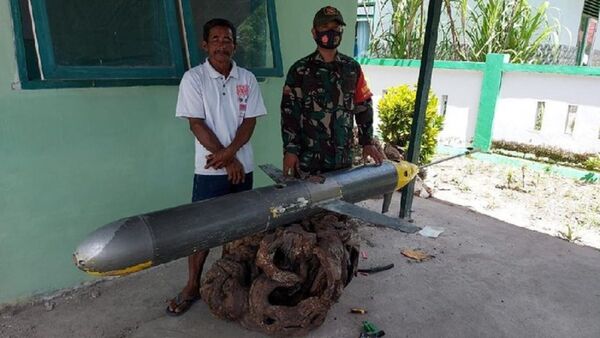 A fisherman in Selayar Island, South Sulawesi, has found a UUV - Sputnik International