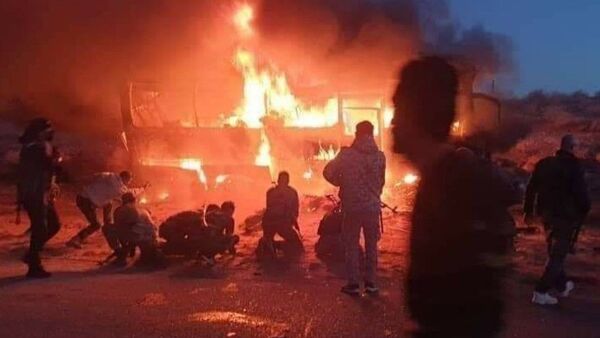 Syria bus attack 30 December 2020 - Sputnik International