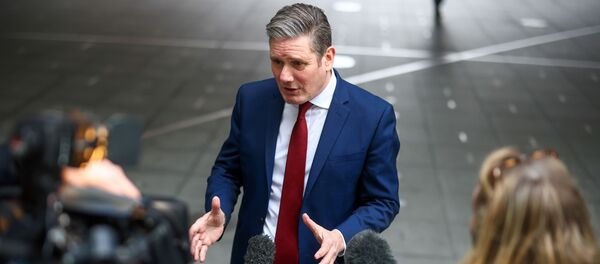 British Labour Party leader Keir Starmer speaks to members of the media, in London, Britain January 10, 2021 British Labour Party leader Keir Starmer speaks to members of the media, in London, Britain January 10, 2021 - Sputnik International