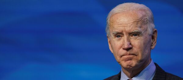 U.S. President-elect Joe Biden speaks as he announces members of economics and jobs team at his transition headquarters in Wilmington, Delaware - Sputnik International