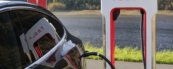 Tesla car - Sputnik International