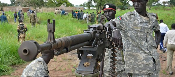 South Sudanese SPLA soldiers are pictured in Pageri in Eastern Equatoria state (File) South Sudanese SPLA soldiers are pictured in Pageri in Eastern Equatoria state (File) - Sputnik International