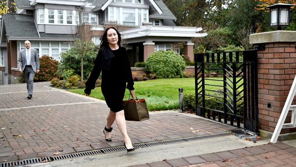  Huawei Technologies Chief Financial Officer Meng Wanzhou leaves her home to attend a court hearing in Vancouver, British Columbia, Canada November 16, 2020 - Sputnik International